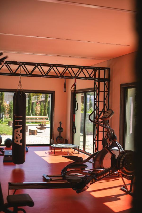 Mw Douro Wine & Spa Santa Marta de Penaguiao Luaran gambar The gym at the hotel